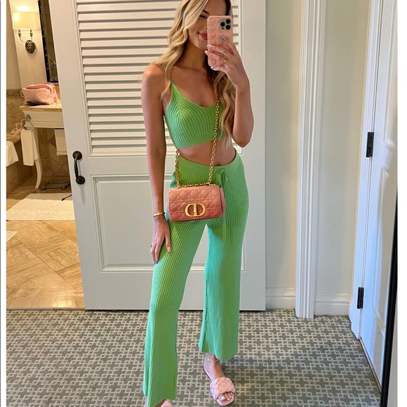 Lovers + Friends Pants & Jumpsuits Inca Tank Pants In Sage